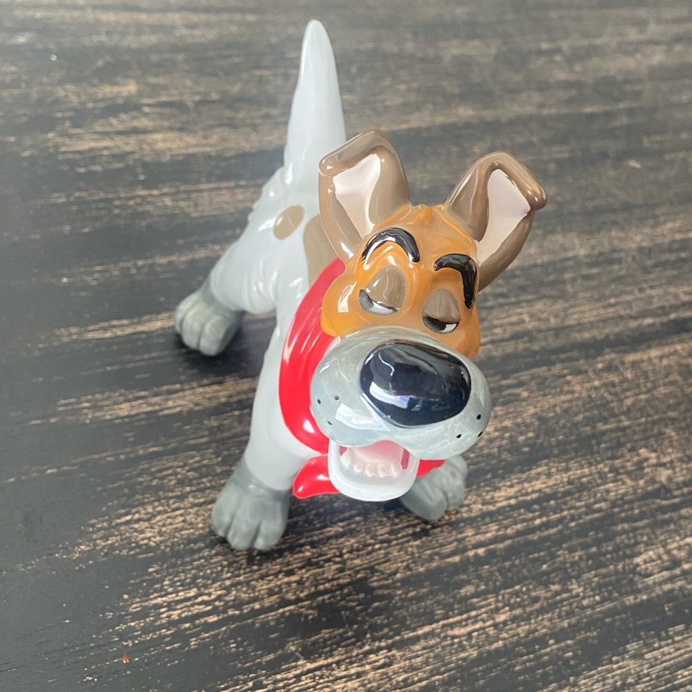 Rare Vintage Walt Disney Dodger Oliver & Company Figurine. Japan Disney 1988.